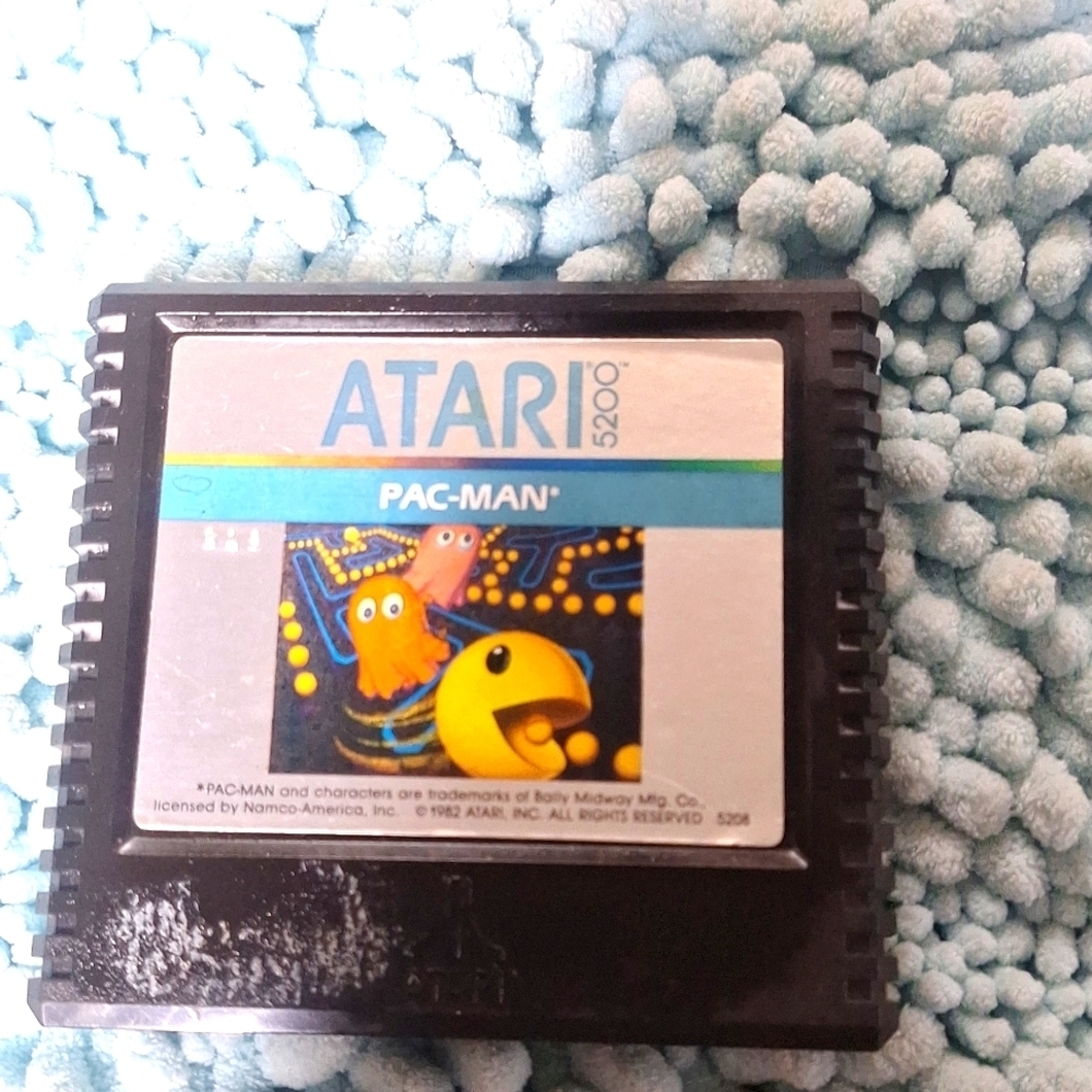 Atari pac man 5200 a rare find!